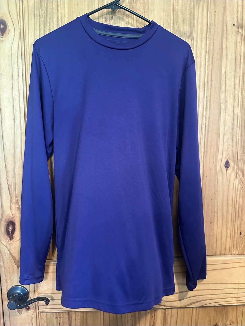Russell Athletic Men's Long Sleeve Shirt - Deep Purple